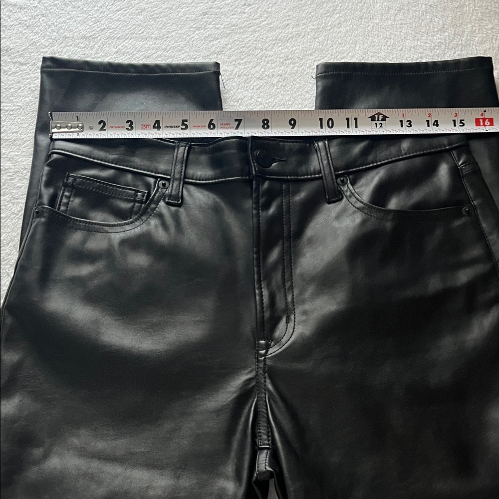 GAP Faux Leather Pants - Picture 3 of 9